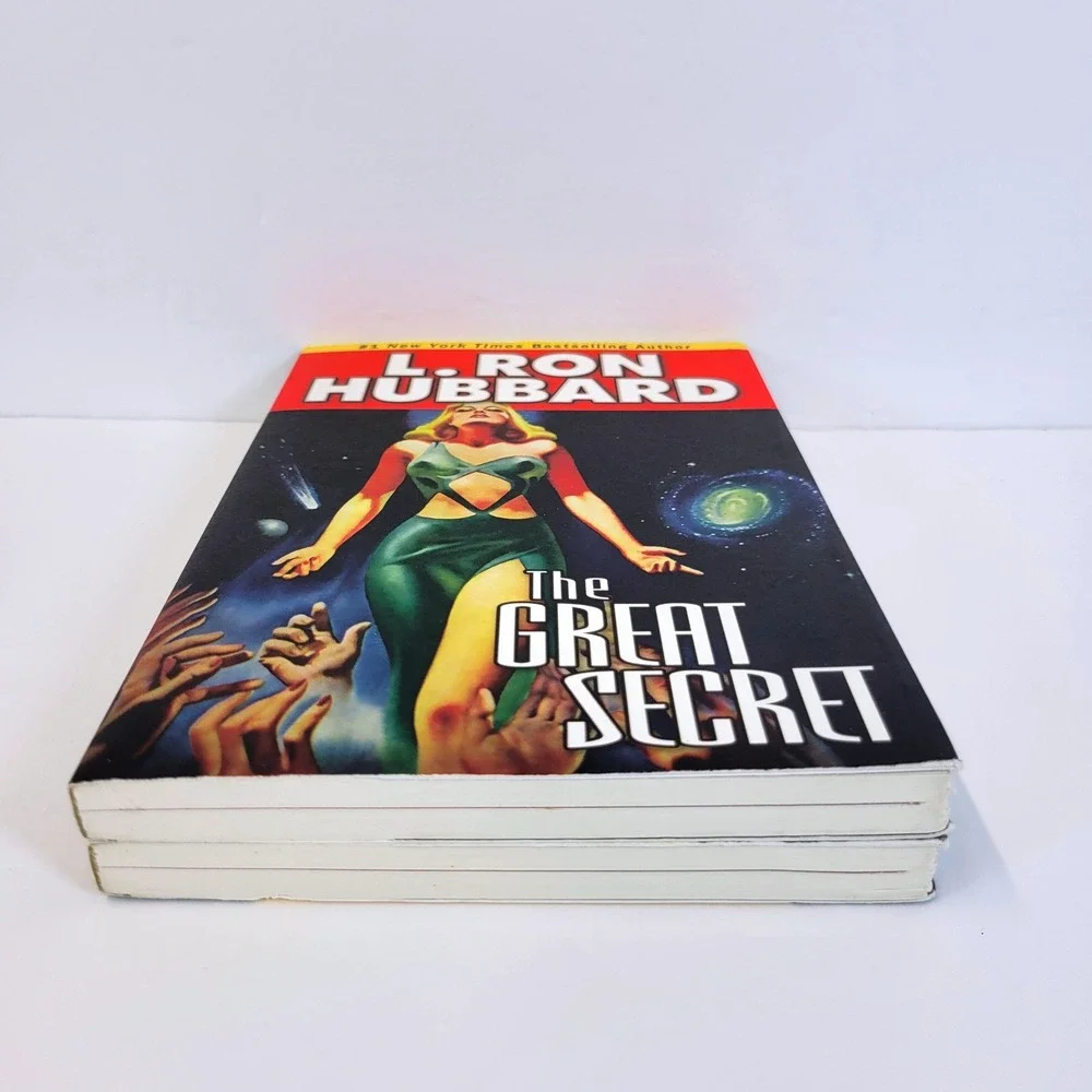 L. Ron Hubbard Paperback Books The Great Secret If I Were You Sci-Fi Adult Set
